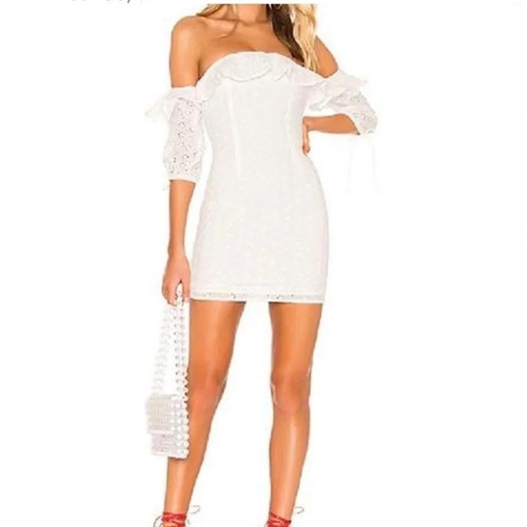 Superdown Martina Ruffle Dress - Picture 1 of 11